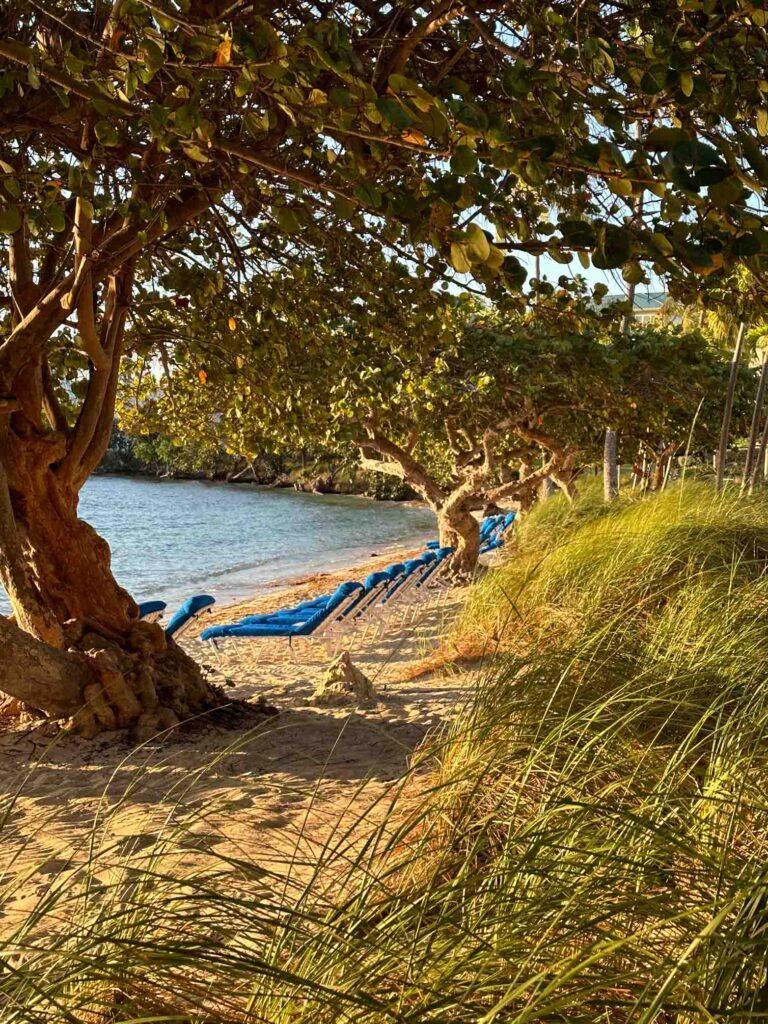 Little getaway beach near Ritz Carlton St Thomas